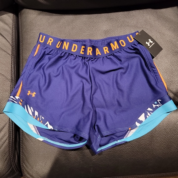 Under Armour Pants - Womens UA Play Up Tri-Color Shorts